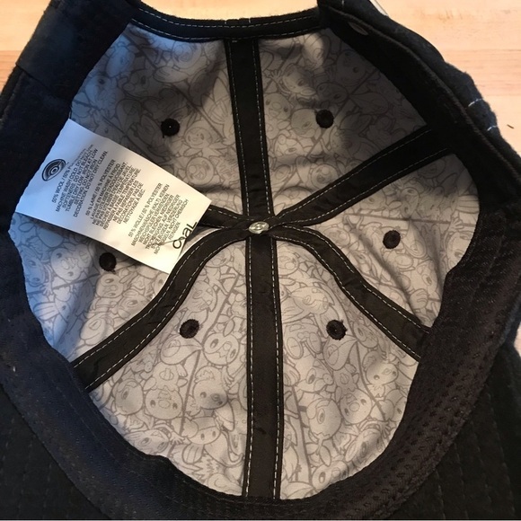 Pokémon 25 Year Celebration Dad Baseball Cap Pokémon Center Original Black - Picture 7 of 10